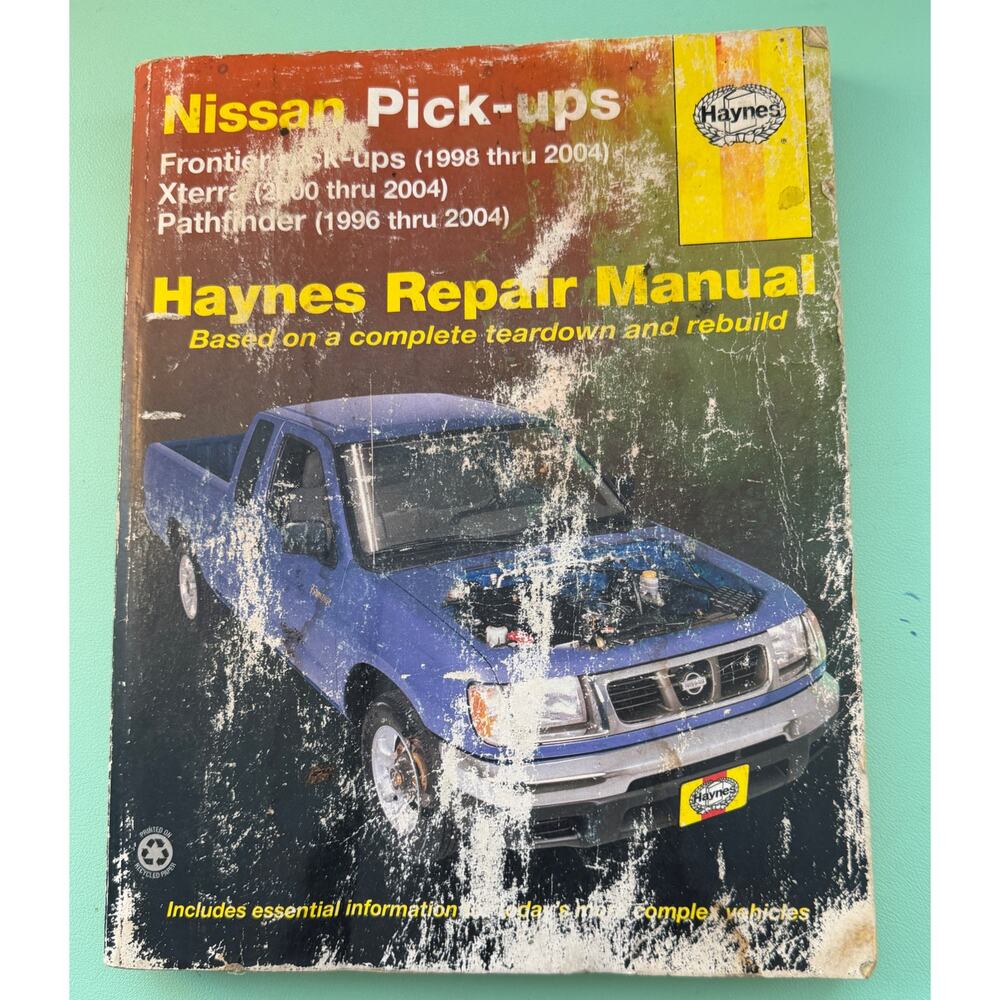 Haynes Repair Manual Nissan Pick-ups (1996-2004)